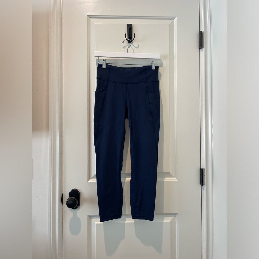 Navy leggings
